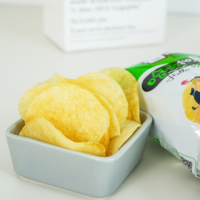 Baby-Aardappelchips 30G Mosterdsmaak Gezonde Fruit-En Groentesnack Groothandel Aardappelchips