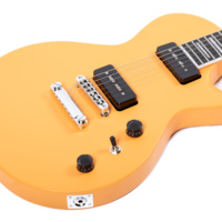 LP Mahogany 6-String Electric Guitar Gloss Solid Top HPL Fingerboard OEM Professional