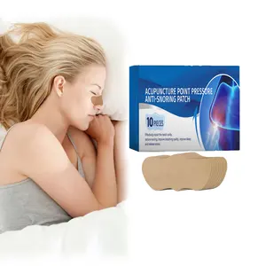 akupunkturpunkt druck anti-schnarren patch schnarren stopper schlaf hilfsgerät atmen besser für besseren schlaf