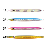 Kit de leurres de pêche Hessen 120g-400g, leurres lumineux en plomb coulant pour la pêche au jigging lent en eau salée et pour le brochet
