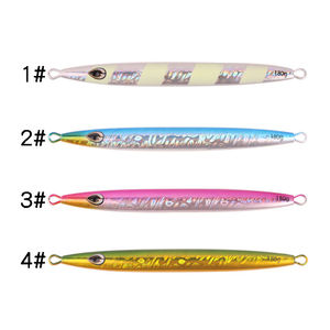 Kit de leurres de pêche Hessen 120g-400g, leurres lumineux en plomb coulant pour la pêche au jigging lent en eau salée et pour le brochet - Product Image 1