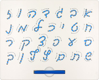 Planche à dessin Alphabet hébreu Lettre traçage planche Apprentissage précoce enfants