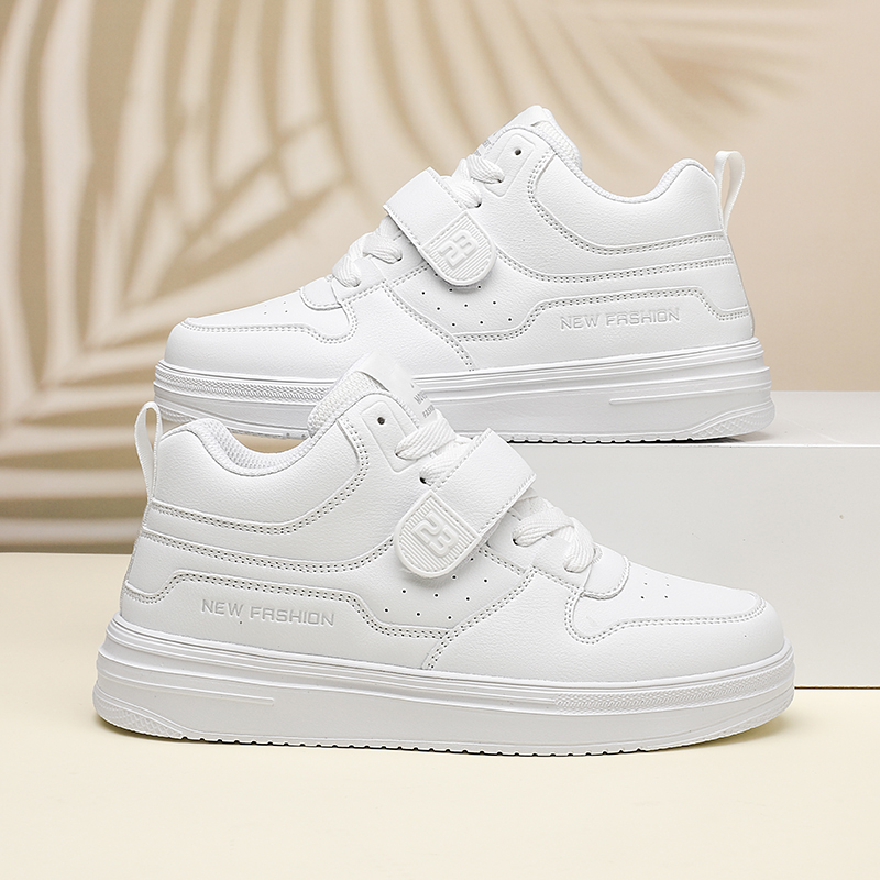 [OPEN YY]YY VELCRO HIGH SNEAKERS★新作・25SS★人気★韓国★ 厚底ハイカットスニーカー 全3色 韓国[品番：PBIW0001043