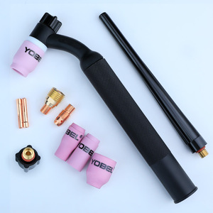 WP-9 Complete <strong>Set</strong> for <strong>TIG</strong> Welding <strong>Torch</strong> Includes Porcelain Nozzle Connector Filter Screen for Tungsten Welding and Soldering - Product Image 2