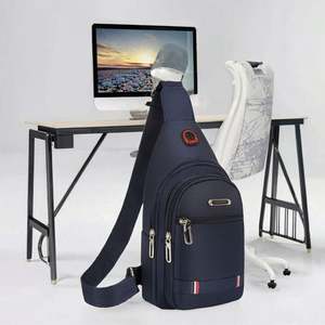 Sac bandoulière de luxe pour homme 2025 – Style japonais et coréen, carré, décontracté, en cuir PU, avec logo, idéal pour l'été - Product Image 3