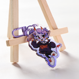 Çift Taraflı Özel Akrilik Anahtarlık Karikatür Anime Logolu Gökkuşağı Epoksi Anahtarlık Özel Akrilik Hologram Anahtarlık - Product Image 4