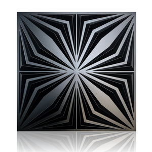 Panel dinding <span class=keywords><strong>PVC</strong></span> 3D Modern mudah dipasang, lapisan dinding eksterior/Interior tahan air wallpaper 3D untuk kamar tidur Gym desain grafis - Product Image 5