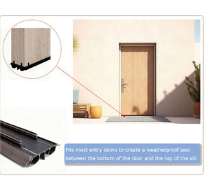 Joint de bas de <span class=keywords><strong>porte</strong></span> en PVC résistant au <span class=keywords><strong>froid</strong></span> - Bloqueur de courant d'air robuste, prix direct usine - Product Image 4