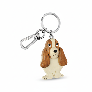 Portachiavi in Legno a Forma di Cane Senza Confezione - Product Image 2