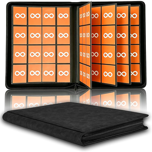 Carpeta de Almacenamiento Extra Grande Premium con 16 Bolsillos y 1024 Fundas para Tarjetas, para Coleccionistas de Tarjetas Graduadas, Colección a Granel - Product Image 1