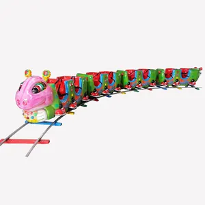 kids theme park high quality amusement park rides customized products mini ant track train ride For Sale