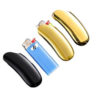 <b>Custom</b> Logo J5 J6 Metal <b>Lighter</b> Case Cover Holder for Full Size <b>Lighter</b> Type - Product Image 6