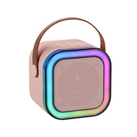 Mini haut-parleur, microphone portable, machine de karaoké tout-en-un, système audio KTV domestique, ensemble ABS