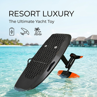 Livraison Rapide, Logo Personnalisé, Planche de Surf Électrique Efoil à Propulsion au Lithium 45 km/h, Aile Orange, Équipement de Vol en Plein Air