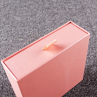 Boîte cadeau personnalisée recyclable pour petites entreprises, type tiroir, jetable, pour combo déjeuner, en carton blanc avec pelliculage mat, pour vêtements, avec logo
