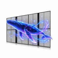 Écran LED transparent étanche pour extérieur P3.91 P7.82 IP65 Garantie 5 ans Panneau pour vitrine de centre commercial