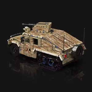 Moule King 20047 Militaire Humee Tracked Building Block 2094pcs Technicales Army Serive Vehicle Bricks with Motor Drive - Product Image 6