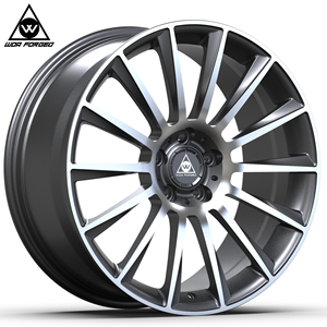 Jantes forgées noires brillantes pour voiture, design sportif et léger, 18, 19, 20 pouces, à déport profond, performance, 5x112 5x120 pour <span class=keywords><strong>Mercedes</strong></span>-<span class=keywords><strong>Benz</strong></span> CLS - Product Image 5