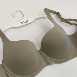 Sujetador sin Costuras Telige OEM/ODM, Directo de Fábrica, Alta Calidad, con Aros y Push-Up, Color Verde Salvia, Tono <span class=keywords><strong>Tierra</strong></span>, Lencería <span class=keywords><strong>para</strong></span> Mujer - Product Image 2