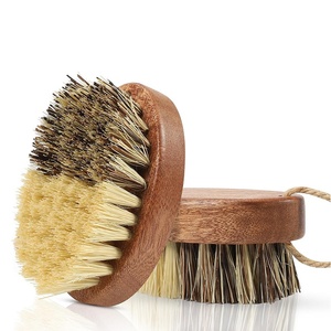 En stock <span class=keywords><strong>Brosse</strong></span> de nettoyage suspendue en bois de santal et sisal pour la cuisine, pour pommes de terre et carottes - Product Image 1