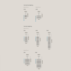 Ánh Sáng Hiện Đại Màu Trắng/Đen Màu Tối Giản Nhà Hàng Bar Mặt Dây Đèn Nhịp Điệu Đèn Chùm LED Dọc - Product Image 6