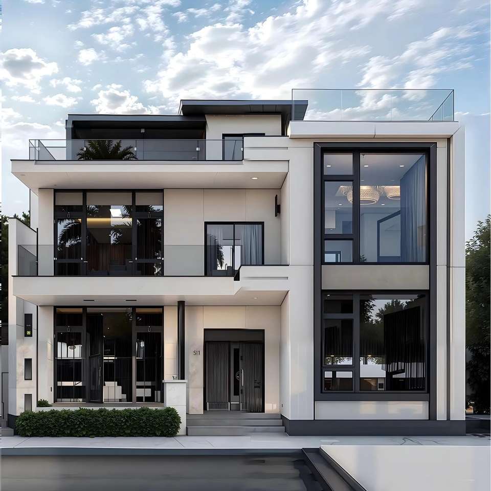 Modern Australian Standard Double Glazed Thermal Break Luxury Villa ...