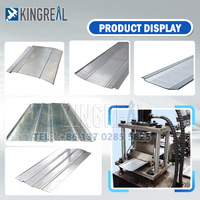 Machine de formage de profilés VCD KINGREAL avec ligne de production complète de profilés VCD