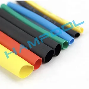Hampool manga de barra de proteção plástica, isolante elétrico, termo encolhível, manga