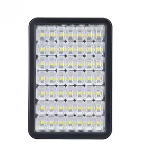 Kit d'éclairage solaire LED compact 2024, panneaux solaires, mini-système d'éclairage avec recharge USB, système d'éclairage solaire pour camping - Product Image 2