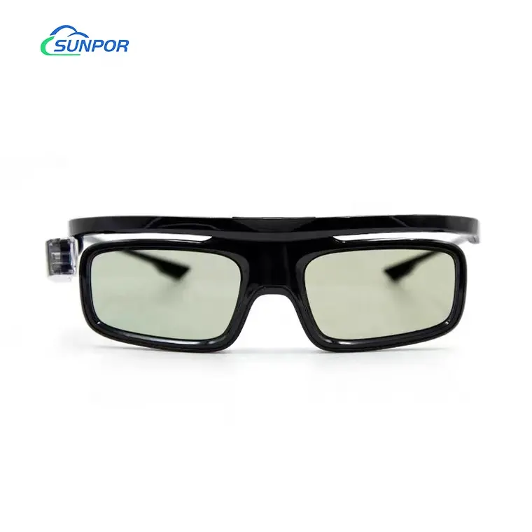 Evrensel DLP Link 3D projektörü aktif Shutter 3D gözlük Vivitek/XGIMI/Yinzam sıvı aktif gözlük