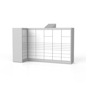 SNBC Fabricado en China, Casillero Inteligente para Paquetes de Metal con RFID y Huella Dactilar, Casillero Inteligente para Paquetes para Salas de Exhibición, Casillero Inteligente para Paquetes 2026 - Product Image 2