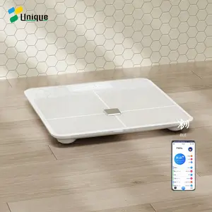 Yeni varış 180kg akıllı bluetooth BMI ölçekli dijital vücut yağ ölçer elektronik banyo tartısı