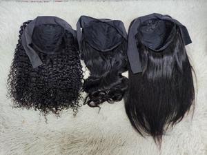 Letsfly Pelucas de Cabello Natural Baratas 9A Personalizadas con Diadema, 100% Cabello Humano Liso, Ondulado, Rizado, Pelucas Largas - Product Image 4