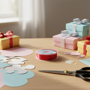 Il Nastro in Raso 2.5Cm X 25Y Rosso Intenso D-23 - Product Image 2