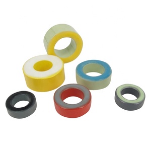 -8 Núcleo toroidal Aleación de alta calidad Núcleo de polvo de hierro Núcleo de anillo magnético rojo amarillo - Product Image 5