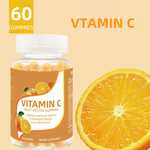 Gomitas de Vitamina C con <span class=keywords><strong>Ácido</strong></span> <span class=keywords><strong>Ascórbico</strong></span> para Energía, Marca Privada OEM, Suplemento para Adolescentes y Adultos, 60 Unidades - Product Image 4