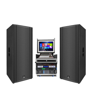 Sistema de Sonido Profesional de Alto Rendimiento, Conjunto Completo con Altavoces Individuales y Dobles con Mezclador, Sistema de Sonido para Iglesias Max755 - Product Image 1