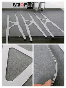 ماكينة القطع/التآمر الأوتوماتيكية باستخدام الحاسب الآلي المسطحة للـ PVC المغلفة بالبوليستر مع محرك أساسي ومكونات مضخة - Product Image 5