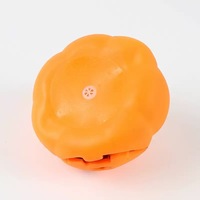 Jouet à mâcher pour chien Citrouille d'Halloween, durable, couineur, résistant aux morsures, pour chiens de petite et moyenne taille, vente en gros, usine OEM ODM, articles pour animaux de compagnie