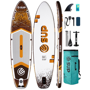 Planche à pagaie gonflable unisexe Accessoire de point de chute facile à transporter pour les jeunes Sports nautiques Prix de gros SUP Paddleboard - Product Image 4