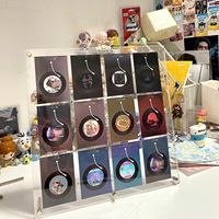 Support de présentation en acrylique transparent personnalisable pour cartes à collectionner, cartes de baseball, cartes à collectionner TCG, cartes à collectionner Pokémon