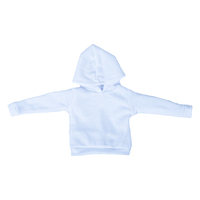 Vêtements de poupée éducatifs en plastique de 30 cm, sweat-shirt, tenues courtes, accessoires à l'échelle 1:6, couleur unie, pull à capuche ample en denim