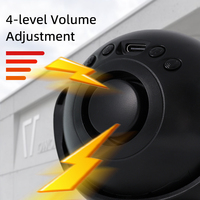 Alarme de porte 112dB capteur de mouvement PIR noir détection précise alerte antivol 4 niveaux de volume propriété sécurité à domicile