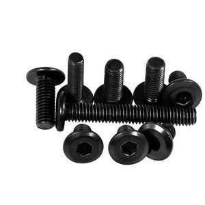 Black Carbon Steel Chamfered Hex Socket Screws M5 M6 M8 For Wood Furniture Construction Industry Grade A Class 8.8 GBT - Product Image 4
