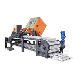 Semi Automatische Aluminium Ingots Casting Machines Lijn En Lood Ingots Caster Aluminium Varken Casting Machine