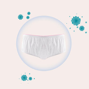 Biodegradable PLA desechable mujeres bragas transpirables ropa interior señoras OEM chica para masaje Spa Hospital - Product Image 3