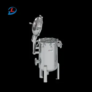 Behandelingszak Flens Type Filtratievat Multi Cartridge Filter Behuizing Vloeistof Voor Waterzuiveraar