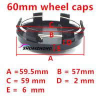 Cache-moyeu de roue de voiture 3D 54mm 56mm 57mm 60mm 65mm 68mm pour Renault Clio Megane Captur Master Logan Kangoo Trafic Sport