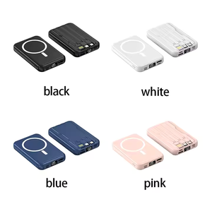 Batterie externe portable personnalisée de 10000 mAh à 50000 mAh avec chargeur mural à prise CA, sortie 20W 66W, charge rapide pour hôtel/<span class=keywords><strong>voyage</strong></span> d'affaires - Product Image 4