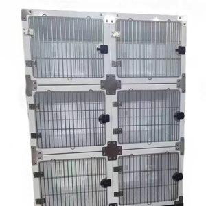 กรงสัตว์ไฟเบอร์กลาสแบบนำกลับมาใช้ใหม่ได้กรงสัตว์ขนาดใหญ่อุปกรณ์ทางการแพทย์สำหรับแมวและสัตว์แพทย์ - Product Image 4